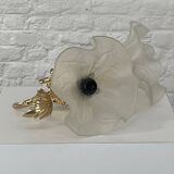 Pair of vintage golden wall lights