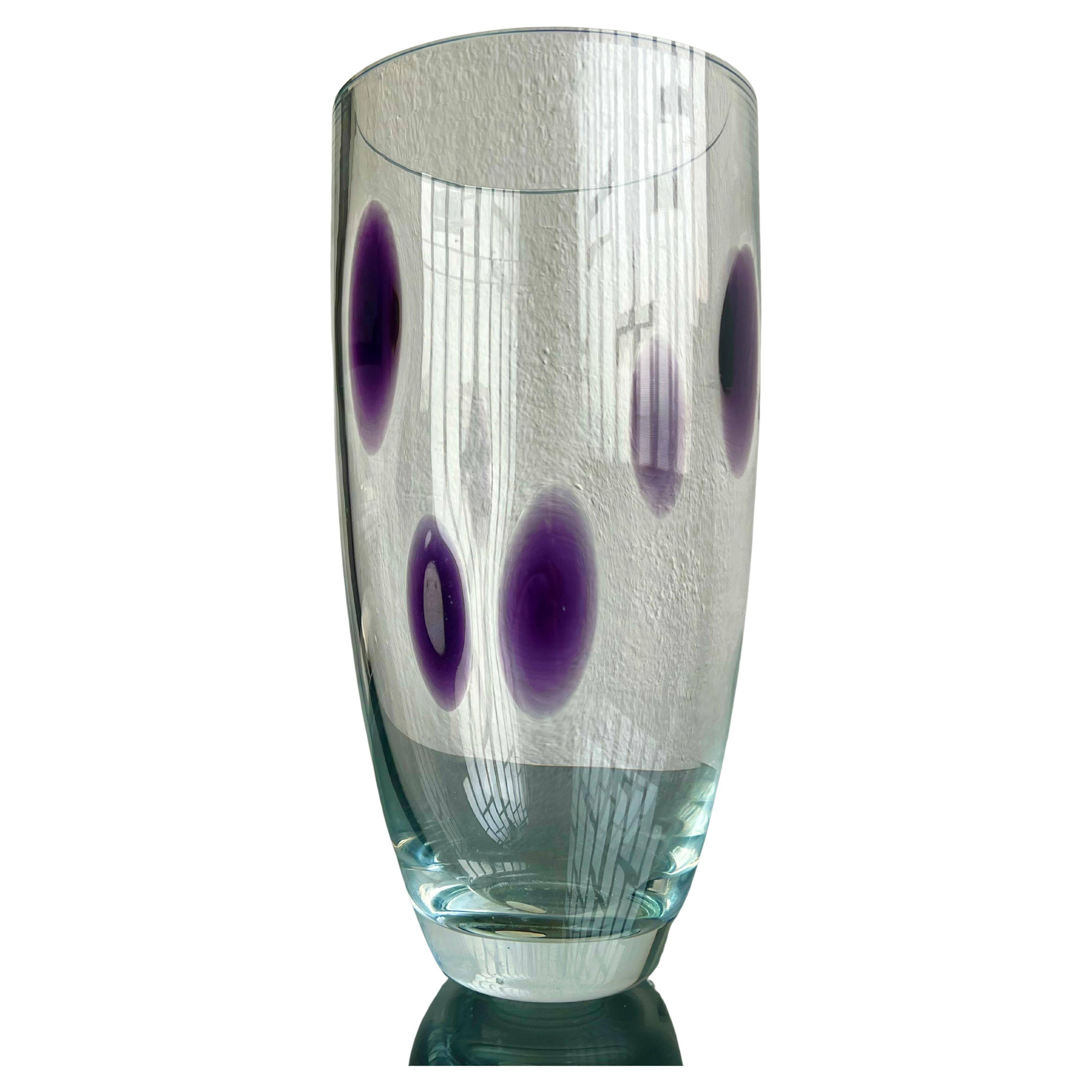 Huge Murano Vase by Vetri Murano  with original labels, great conditions 1970's