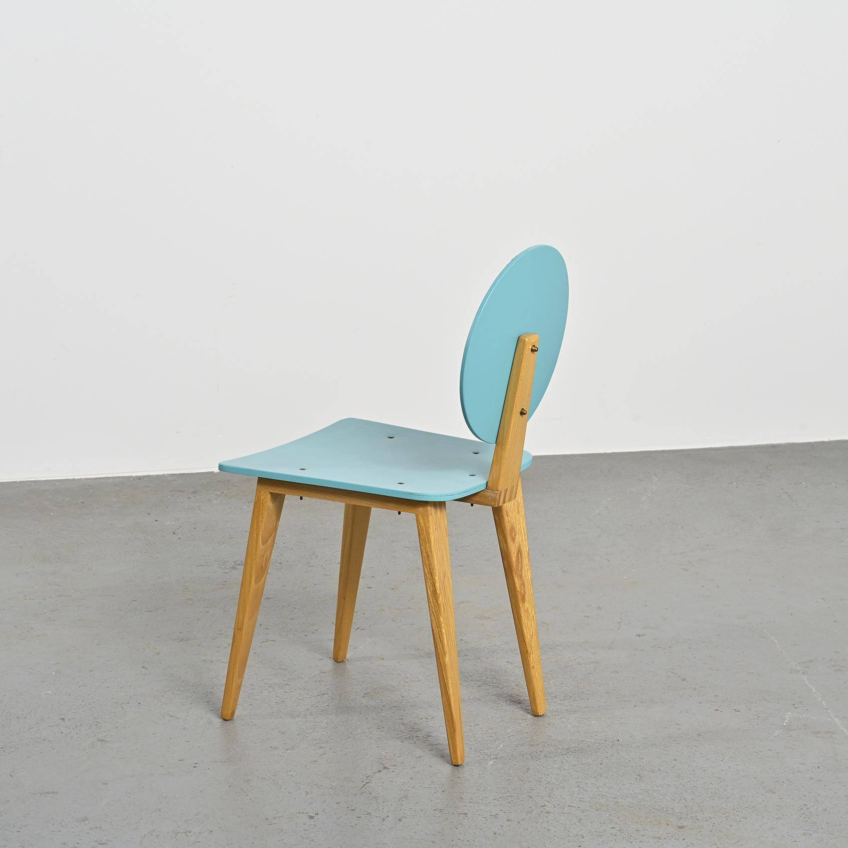 Ensemble bureau et chaise par André Sornay, Sornay Meubles Lyon 1955