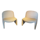 Paire de fauteuils vintage Alky de Giancarlo Piretti pour Castelli