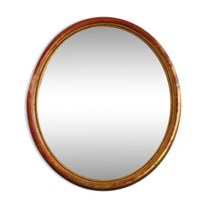 Miroir ovale de style