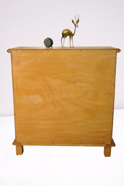 Small dresser in vintage blond walnut