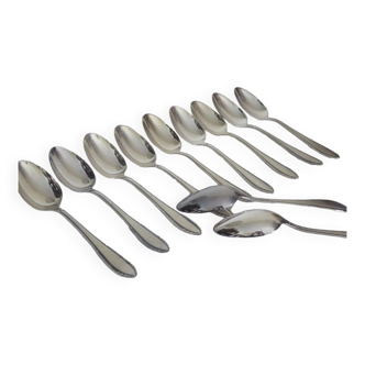 11 tablespoons in silver metal Reneka