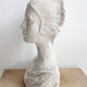 Plaster bust of a woman