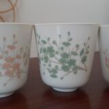 4 tasses à café style japonais