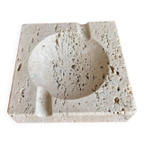 Vintage travertine ashtray