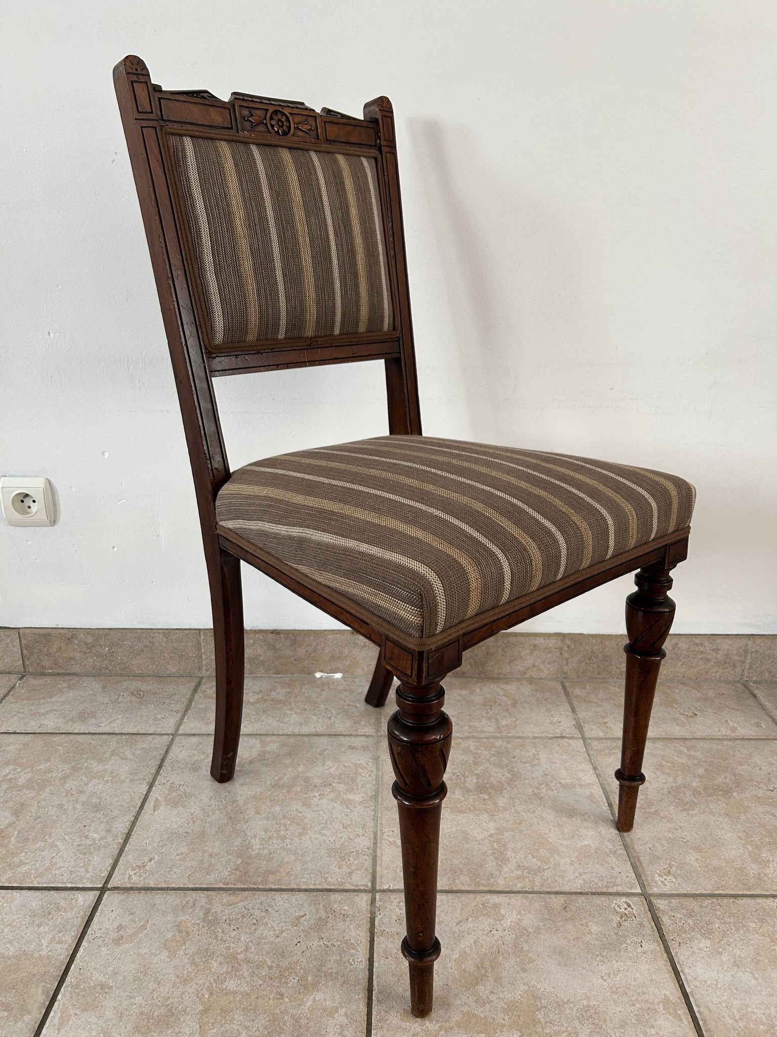 Set of 4 EMPIRE period chairs
