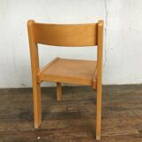 Vintage children's chair retro 60s wooden furniture antic image 0 vintage retro children's chair year