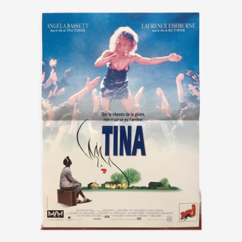 Affiche cinéma originale « Tina » Tina Turner 40x60cm 1993 b