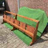Swedish pine folding bench 1960s-1970s