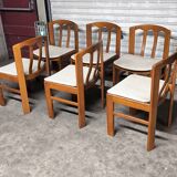 Vintage Bauman elm chairs