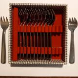 12 fourchettes à huîtres vintage