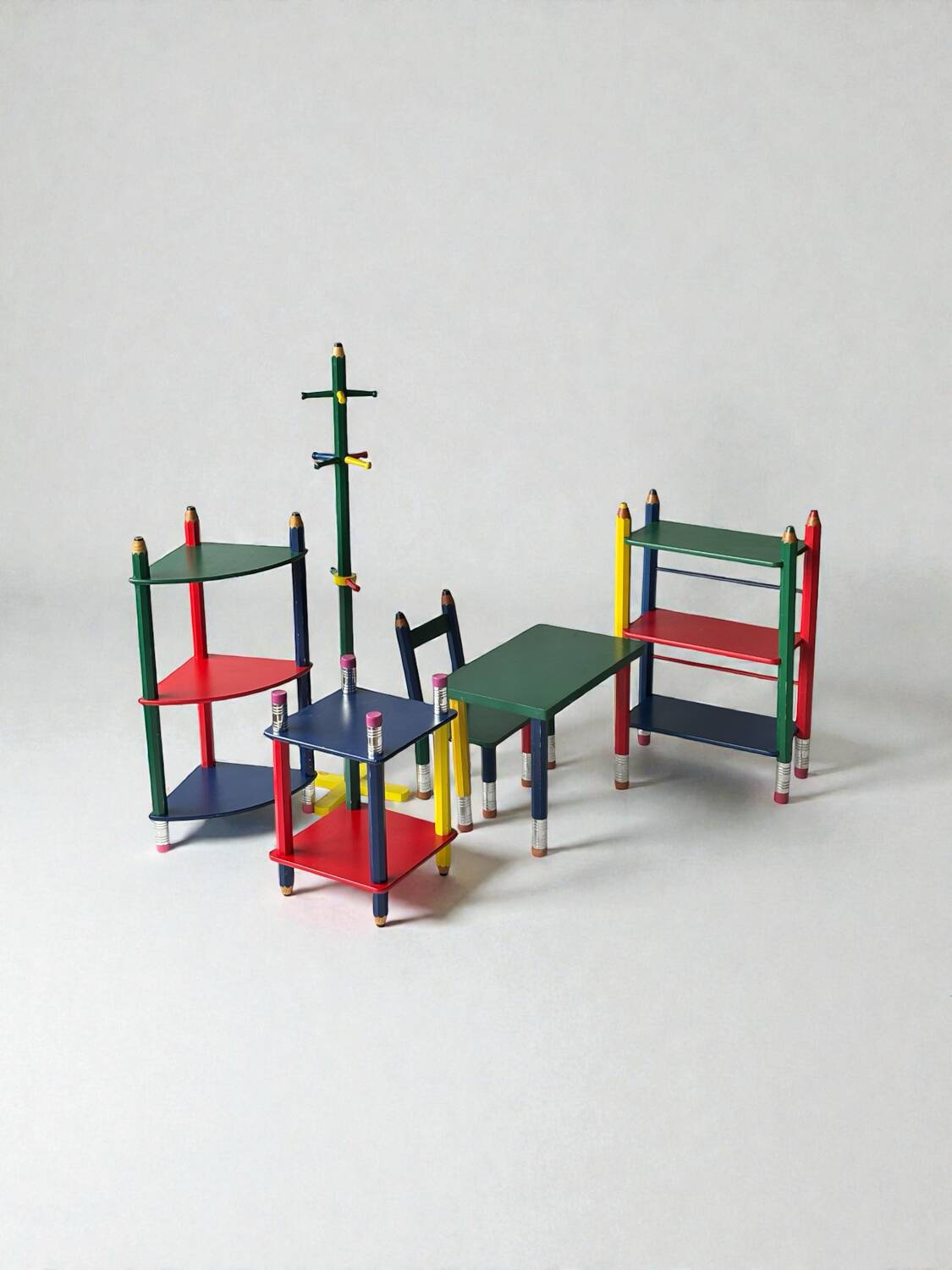 Children's pencil furniture set Pierre Sala