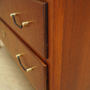 Commode en teck, design danois, années 1970, fabrication : Danemark