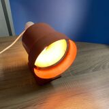 Vintage Danish red and white wall lamp