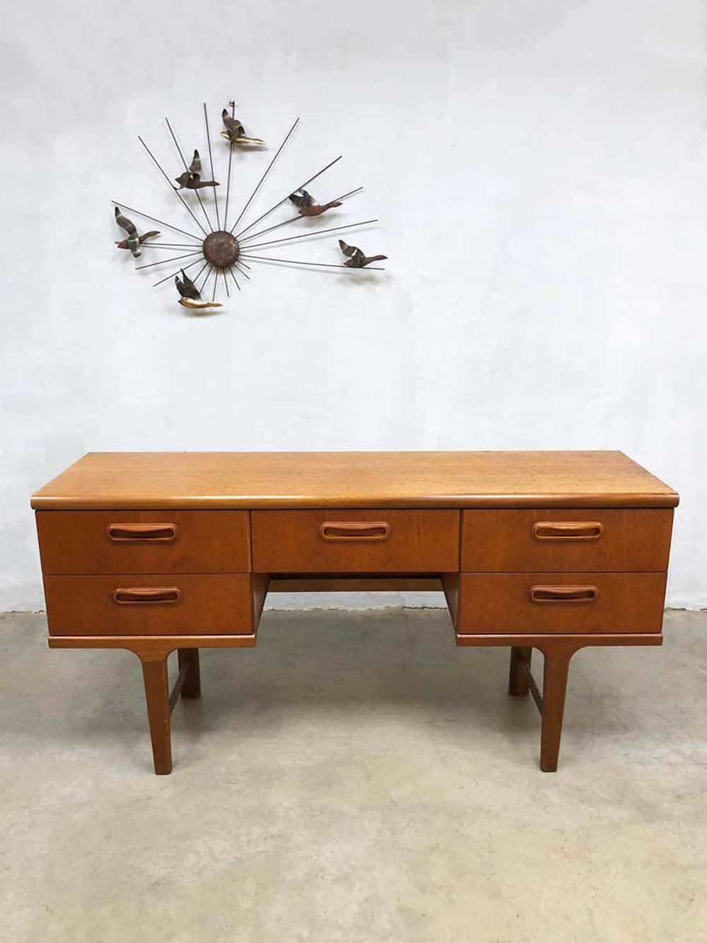 Vintage desk sideboard side table by Victor Wilkins for G-plan