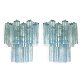 Pair of Modern Glass Sconces Designed by Simoeng