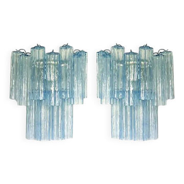 Pair of Modern Glass Sconces Designed by Simoeng