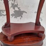 Pair of Empire-style bedside tables with Swan collar