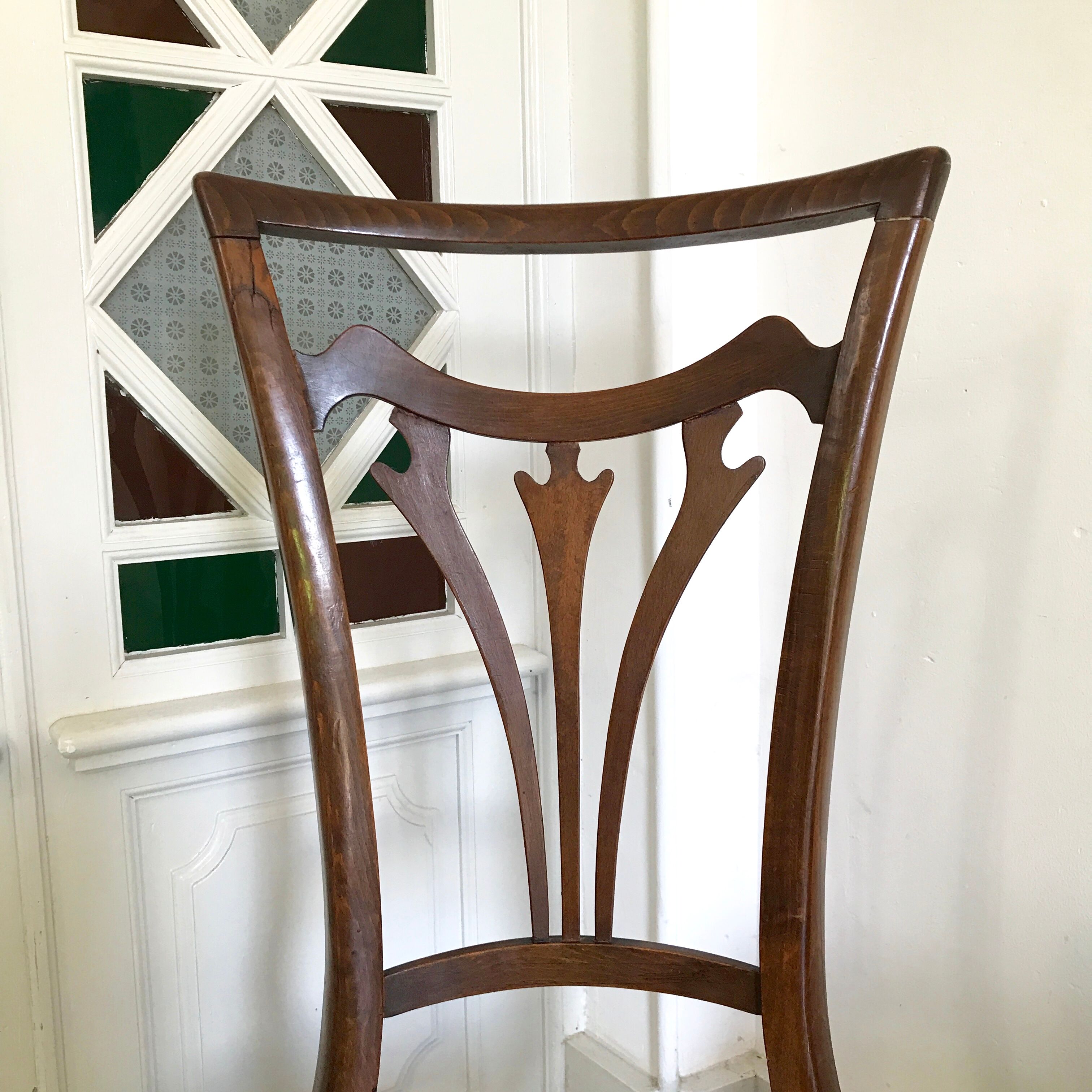 Chaise prie-dieu ancienne
