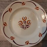 2 anciens  plats creux Badonviller