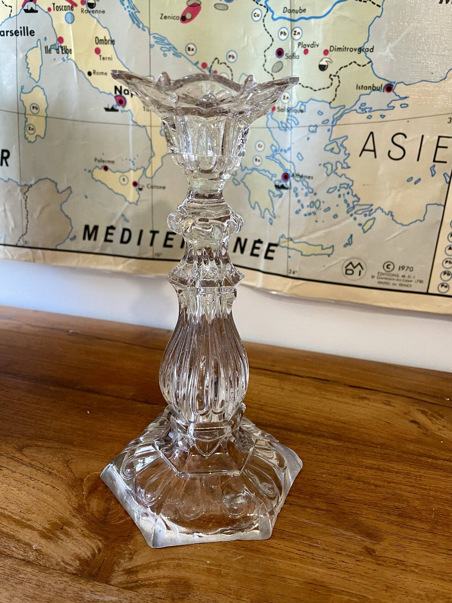 Chandelier en verre