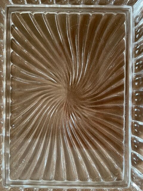 Plateau Baccarat crystal nineteenth century