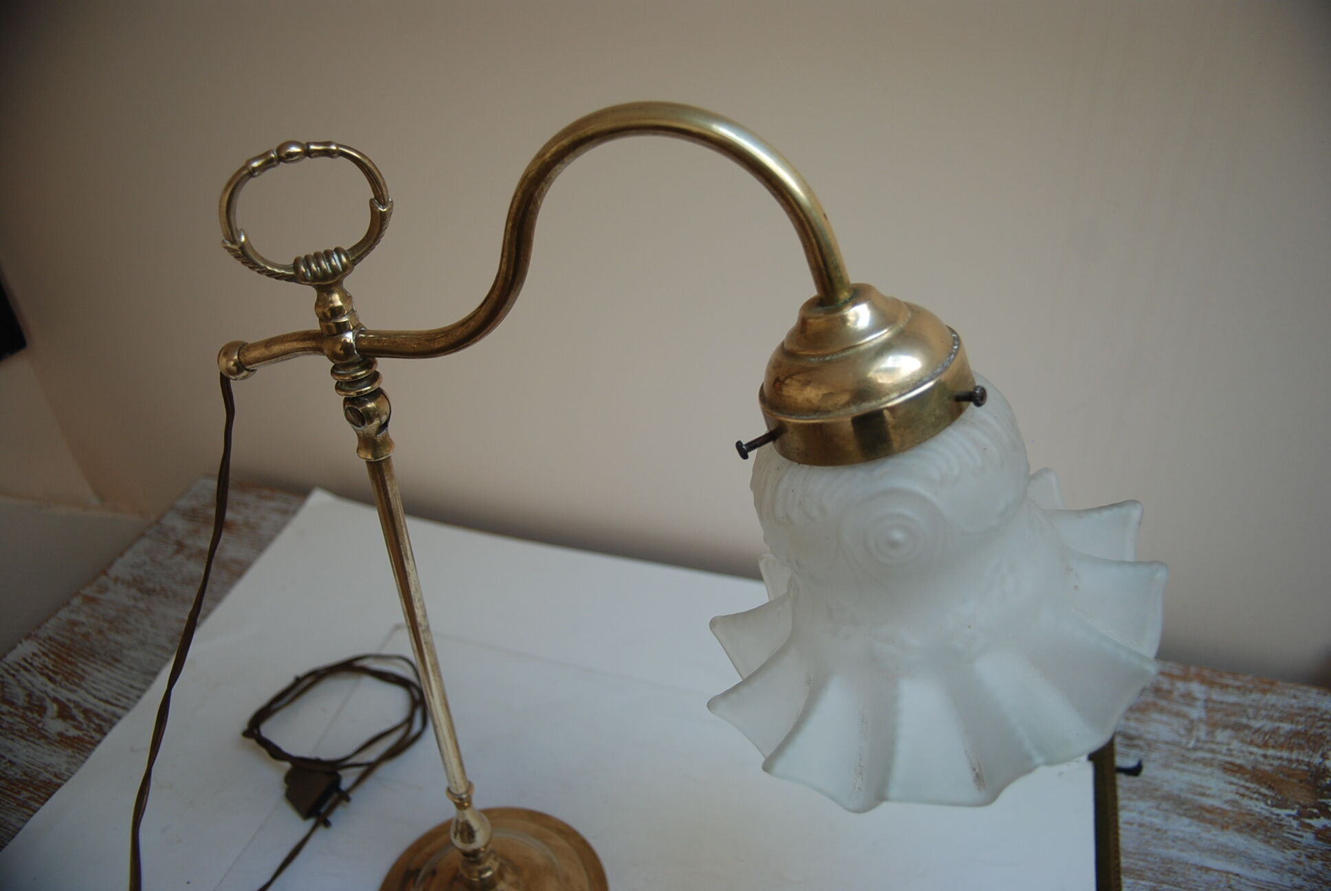 Vintage bedside lamp