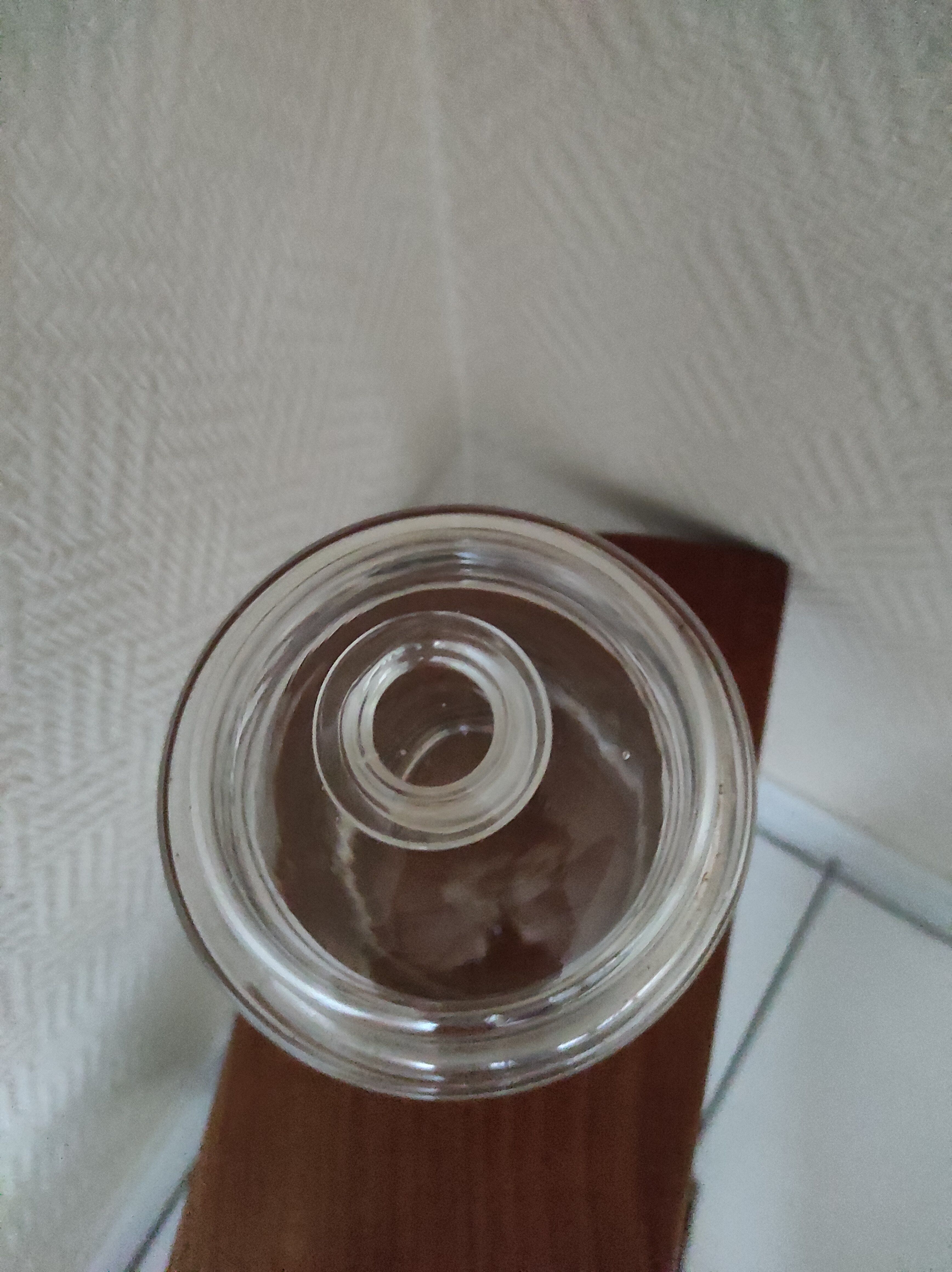 Antique jar with lid