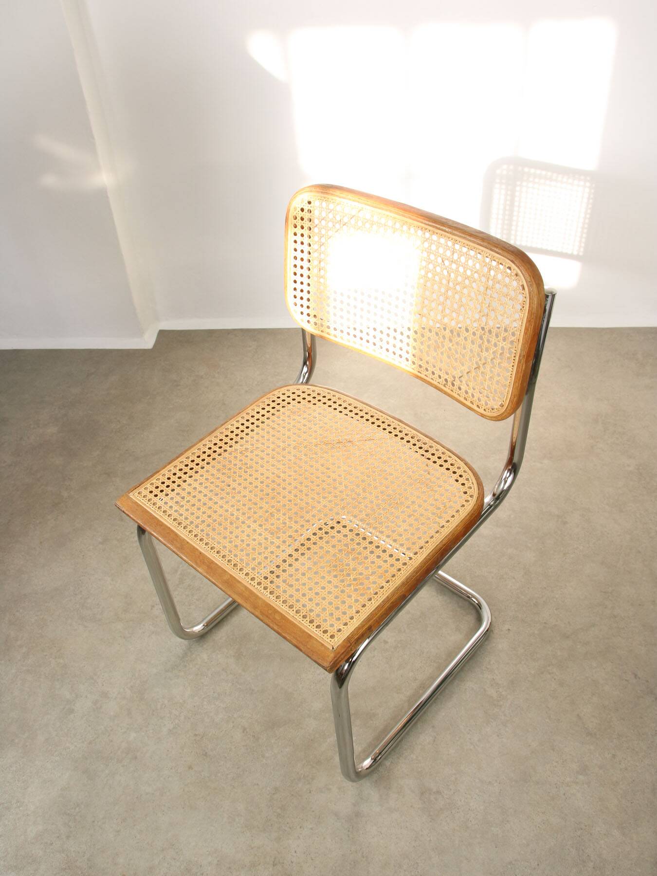 Vintage Cesca B32 chair by Marcel Breuer