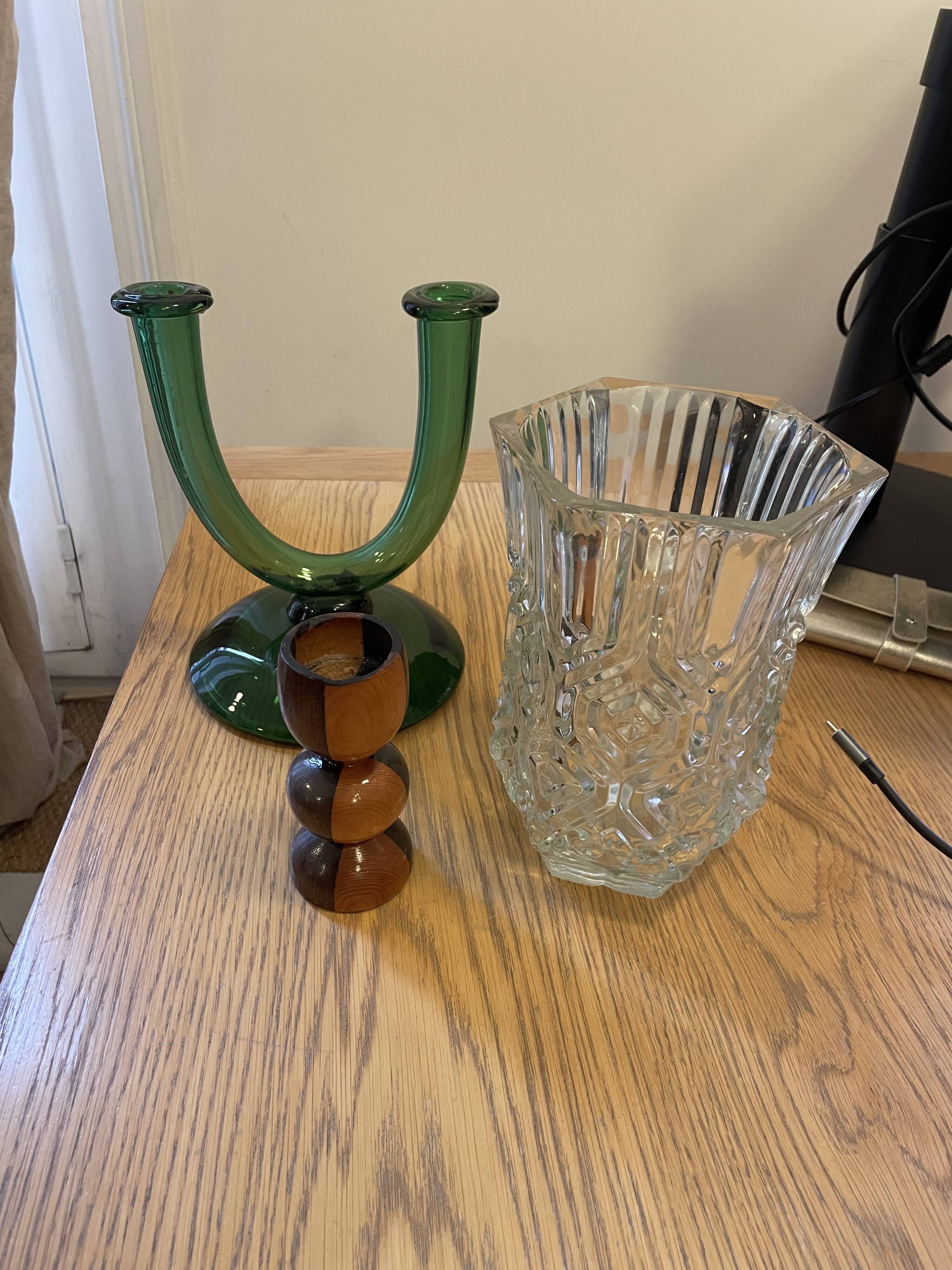 Lot de 3 objets de déco