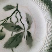 4 assiettes à dessert fruits d’été vintage