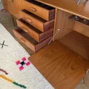 Vintage Scandinavian teak sideboard by G Plan, 1960.
