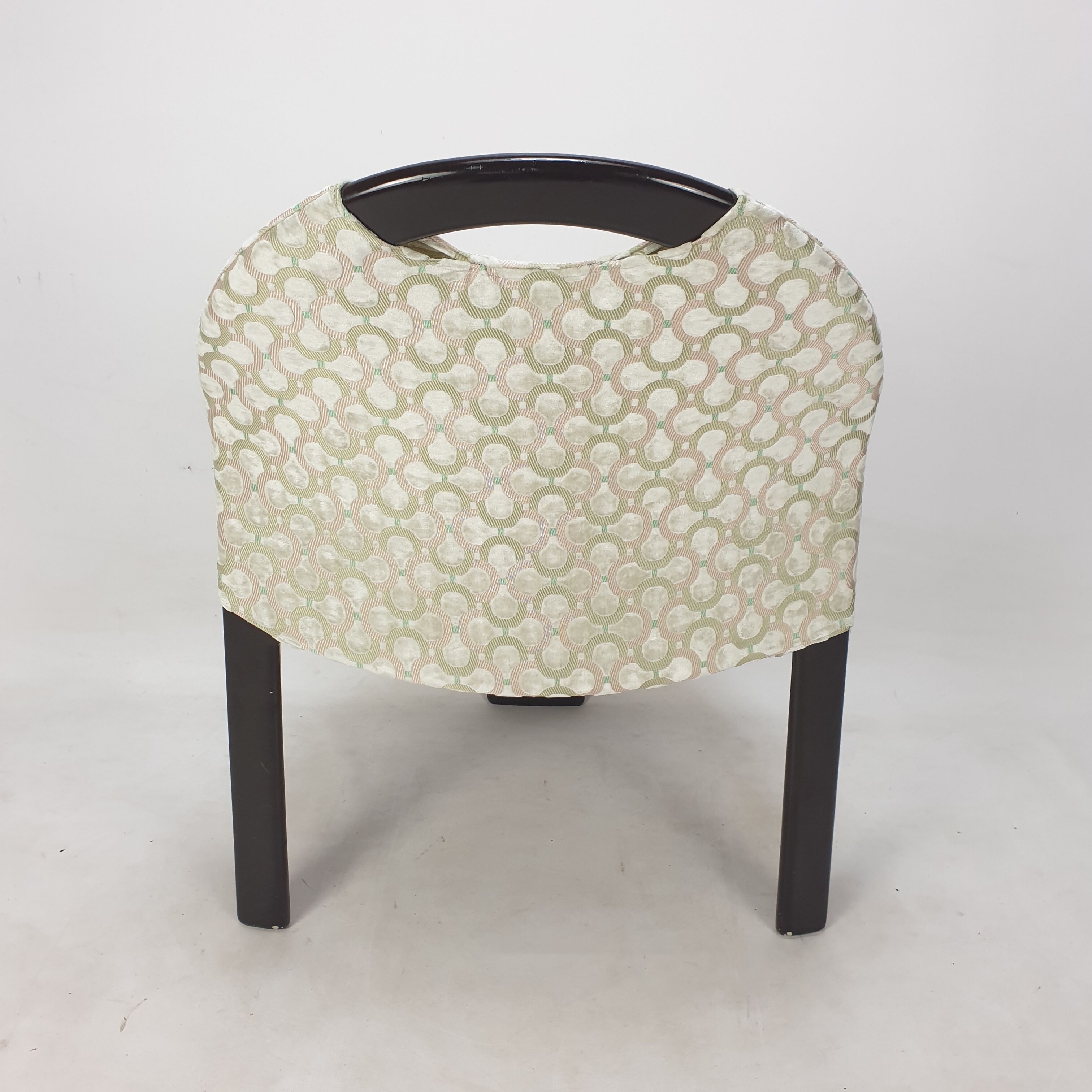 Set of 4 Giovanni Offredi Sail chairs by Saporiti Italy 1973