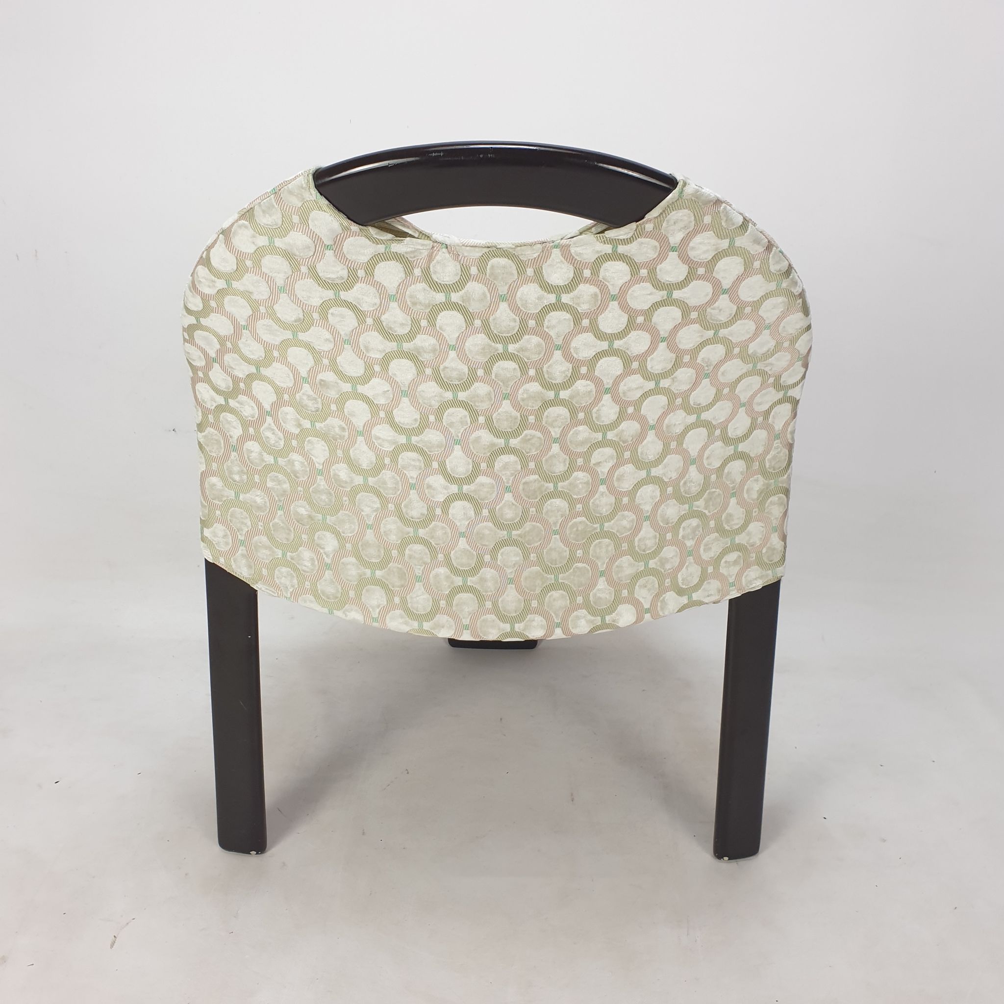 Ensemble de 4 chaises Giovanni Offredi Sail par Saporiti Italie 1973