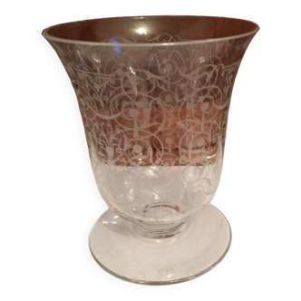antique Baccarat crystal vase