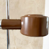 Piccolo brown and chrome table lamp by Lyfa Of Denmark, 1970s