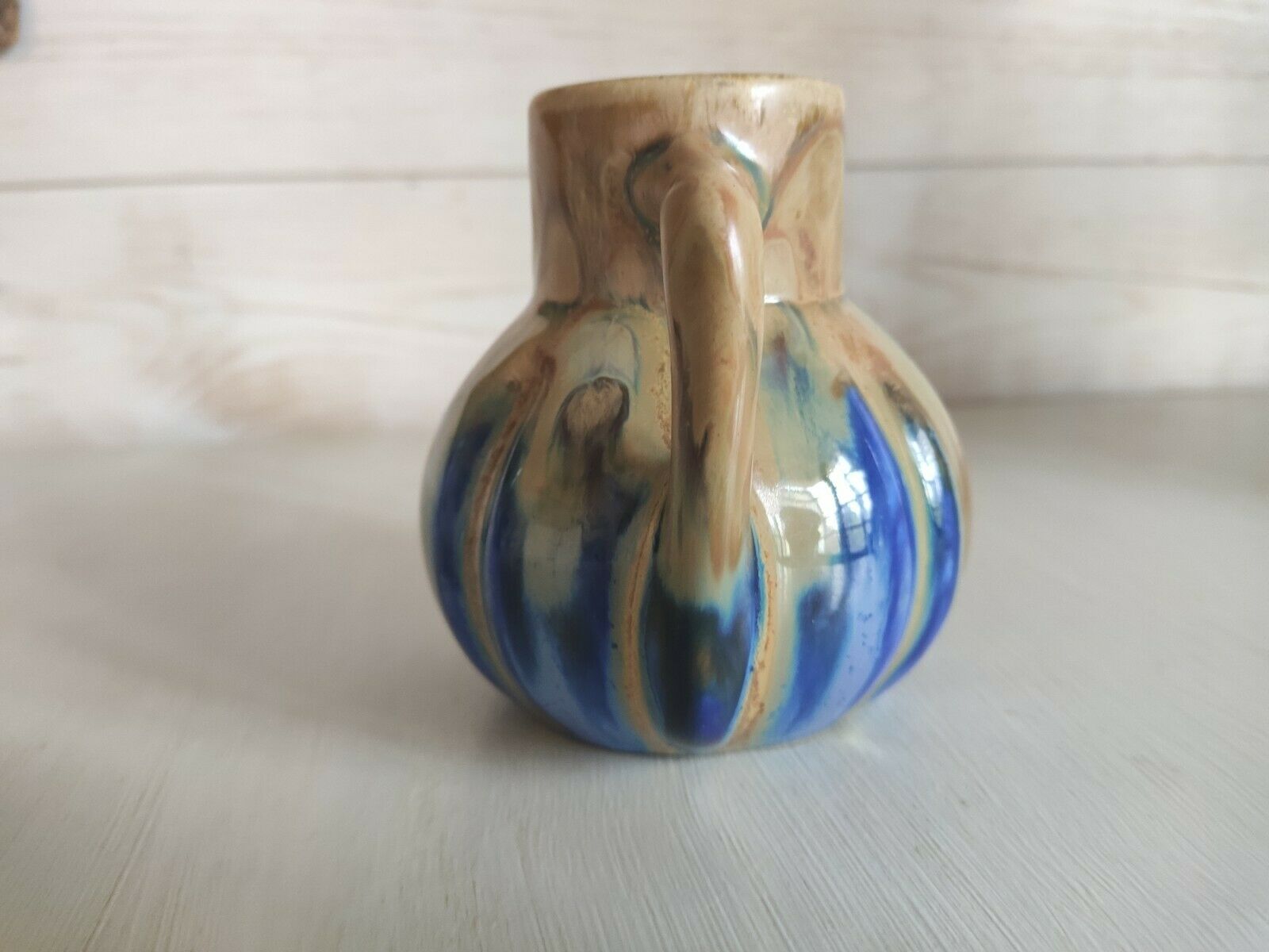 Ceramic vase from the 1930s, signed by Gilbert Méténier