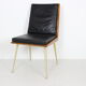 Pair of Boomerang Easy Chair by Hans Mitzlaff for Eugen Schmidt in Leather