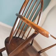 Chair & Armchair Set with Slats 1960 — Attributed to Ercol Goldsmith (St