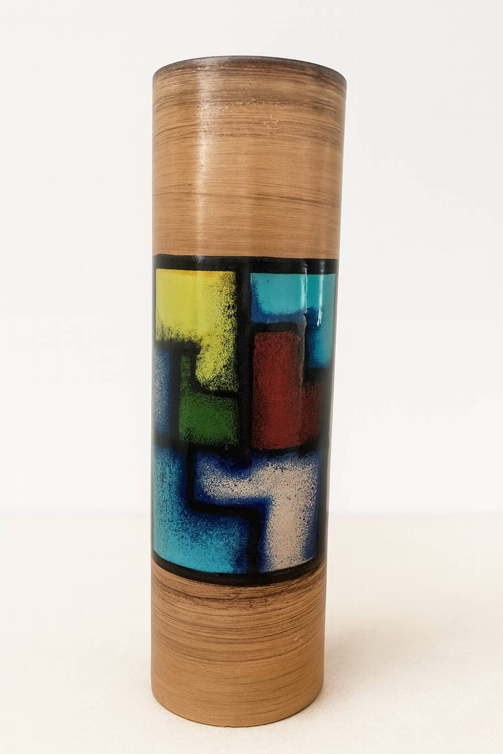 Vase en céramique Bitossi du milieu du siècle par Aldo Londi – Italie, modèle 837597,