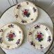trio of hollow plates Sarreguemines model Agreste 60s