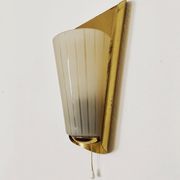 Brass Wall Lamp by Wilhelm Wagenfeld for Peill und Putzler