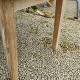 Solid oak farmhouse table 220 X 80 cm