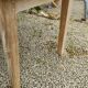 Solid oak farmhouse table 220 X 80 cm