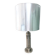 Vintage lamp 70's brushed aluminium design