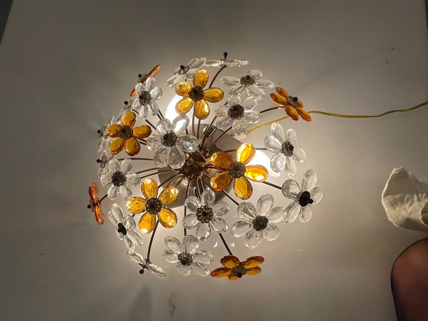 Murano Flower Flushmount 1960’s