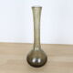 Biot bubbled glass soliflore vase, smoked