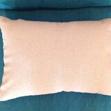 Coussin Lin et coton crochet