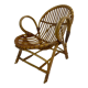 Fauteuil en rotin par Dirk van Sliedregt Rohe Noordwolde 1960 aux Pays-Bas